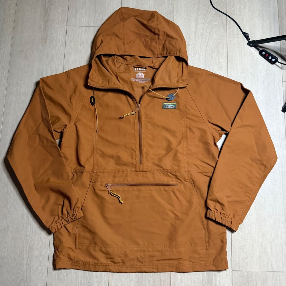 L.L.Bean Anorak Jacket Men S Brown Mountain Classic Pullover 501342